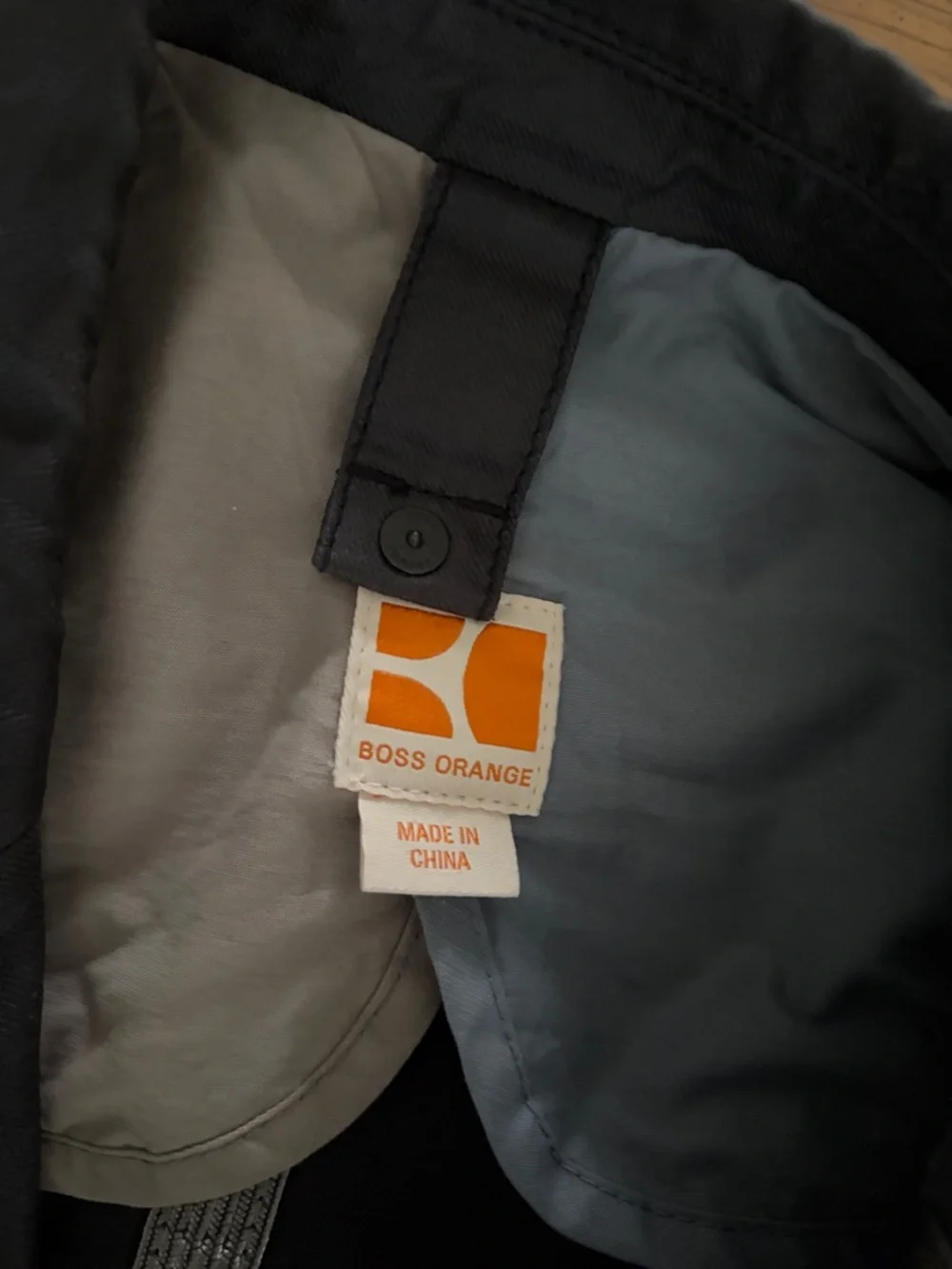BOSS linen wool cargo style jacket/blazer